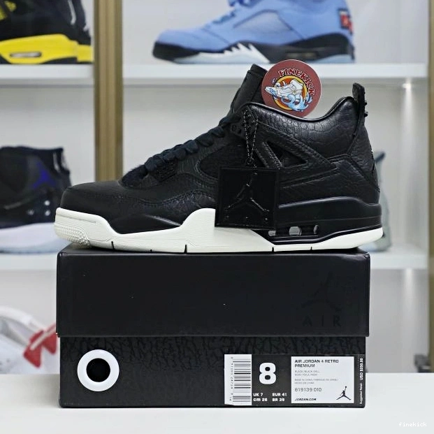 Air retro black 4 ponyhair Jordan Jordan 0810